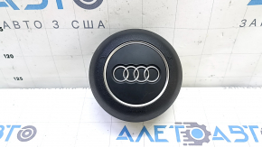 Black steering wheel airbag for the Audi A4 B9 17-25 driver's side