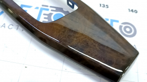 Left front panel trim for Audi A4 B9 17-25, wood grain, scratched