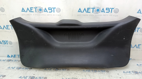 Jeep Compass 17-24 black lower tailgate trim with caps, scratches, broken fastener, dry cleanable