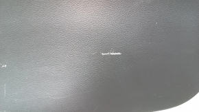 Jeep Compass 17-24 black lower tailgate trim with caps, scratches, broken fastener, dry cleanable