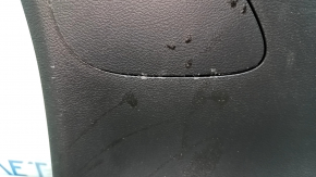 Jeep Compass 17-24 black lower tailgate trim with caps, scratches, broken fastener, dry cleanable