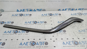 Upper right rear fender molding for Jeep Compass 17-24 chrome, broken mount, scratches