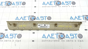 Jeep Grand Cherokee WK2 11-22 front right door sill plate, beige with chrome, scratches