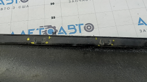Left threshold of Jeep Grand Cherokee WK2 11-22 structure, scratches, broken fasteners, broken fastener