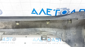 Right threshold Jeep Grand Cherokee WK2 11-22 structure, scratches, broken fasteners, broken fasteners, cracks in fasteners