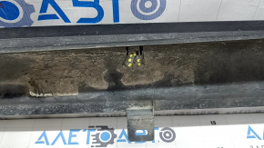 Right threshold Jeep Grand Cherokee WK2 11-22 structure, scratches, broken fasteners, broken fasteners, cracks in fasteners