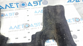 Jeep Grand Cherokee WK2 11-22 rear floor covering, black, ready to clean