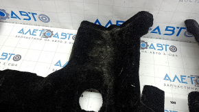Jeep Grand Cherokee WK2 11-22 rear floor covering, black, ready to clean