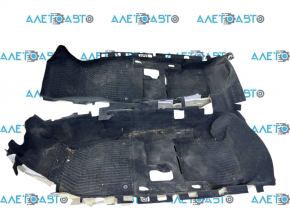 Audi A4 B9 17-19 black floor covering, dry cleanable