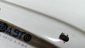Front left fender Jeep Grand Cherokee WK2 11-22 white PW7, painted 0.2, bumper