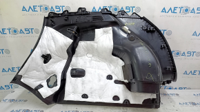Lower left arch trim for Jeep Compass 17-24, black, scratches, scuffs, broken mount