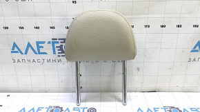Rear left headrest for Audi A4 B9 17-19, beige leather