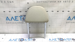 Rear left headrest for Audi A4 B9 17-19, beige leather
