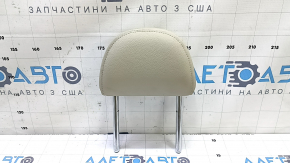 Rear right headrest for Audi A4 B9 17-19, beige leather