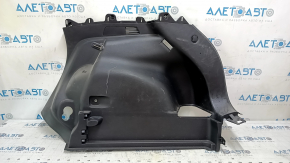 Lower right arch trim for Jeep Compass 17-24, black, scratches, broken fastener, dry cleanable