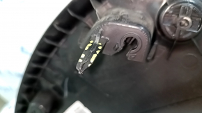 Lower right arch trim for Jeep Compass 17-24, black, scratches, broken fastener, dry cleanable