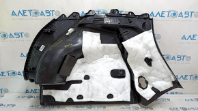 Lower right arch trim for Jeep Compass 17-24, black, scratches, broken fastener, dry cleanable