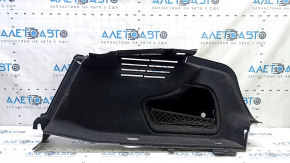 Right arch trim for Audi A4 B9 17, black, for cleaning