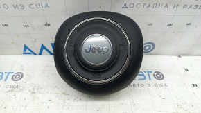 Black steering wheel airbag for the Jeep Compass 17-21 driver
