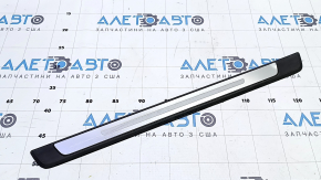 Audi A4 B9 17-25mm chrome door sill trim, front left, scratches