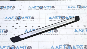 Audi A4 B9 17-25mm chrome door sill trim, front right, scratches
