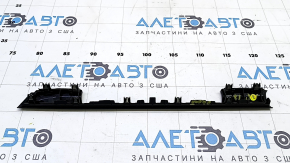 Audi A4 B9 17-19 black front panel center trim