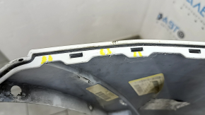 Jeep Grand Cherokee WK2 16-22 rear bumper, bare upper part, for parking sensors, for BSM, white, cracks in the mounts