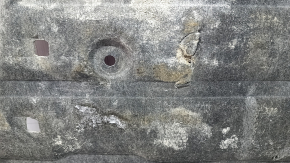 The left underbody protection of a Honda Insight 19-22 is worn and torn.