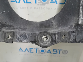 The engine guard of the Honda Insight 19-22 is torn, cracked, dented, missing fragments