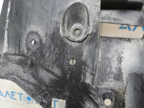 The engine guard of the Honda Insight 19-22 is torn, cracked, dented, missing fragments
