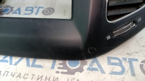 Jeep Compass 17-21 central dashboard air duct deflector, structure, 7" scratches