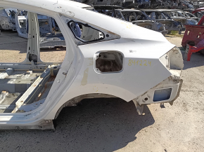 Quarter wing rear left Honda Insight 19-21 on the body, white, pokes