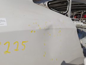Honda Insight 19-21 rear right quarter panel, white, dents, dings