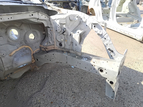 Honda Insight 19-22 front left quarter panel on the body, white, bumper