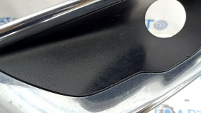 Left fog light frame for Jeep Grand Cherokee WK2 17-22, complete with chrome trim, sand