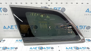 Jeep Grand Cherokee WK2 20-22 rear left window with chrome molding