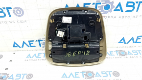 Jeep Grand Cherokee WK2 14-22 front light, beige, for panoramic lights, Homelink