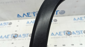 Jeep Grand Cherokee WK2 17-22 front left fender arch trim: structure, scratches, crack in fastening, broken fastening