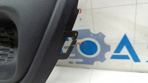 Left bumper grille for Jeep Compass 17-21 with molding structure for fog lights, broken mount, sand