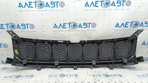 Jeep Compass 17-21 radiator grille assembly, 3 parts, with chrome, sand, scratches, chips