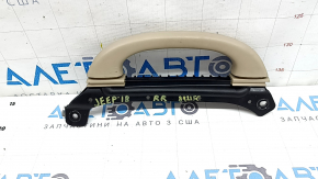 Right center pillar handle for a Jeep Grand Cherokee WK2 11-22, beige, scratches