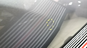 Jeep Compass 17-24 Silver Rear Right Door Assembly, dents, scratches