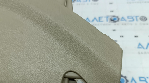 Left side center console trim for Jeep Grand Cherokee WK2 14-22 rear, beige, scratches, needs cleaning