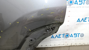Bare rear left door Jeep Compass 17-24 silver PSC, bumps, dented