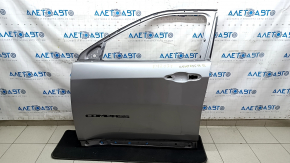 Bare front left door Jeep Compass 17-24 silver PSC, dented