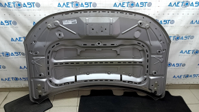 Jeep Compass 17-24 aluminum hood, silver PSC, dents, scratches, painted 0.3-0.45