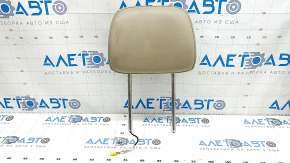Front left headrest for Jeep Grand Cherokee WK2 14-22, beige leather, ready to clean