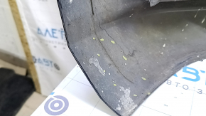 Bare front bumper for Audi A4 B9 17-19 without washers, for 4 parking sensors, blue, without plug, broken mount