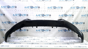 Bare front bumper for Audi A4 B9 17-19 without washers, for 4 parking sensors, blue, without plug, broken mount