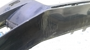 Bare front bumper for Audi A4 B9 17-19 without washers, for 4 parking sensors, blue, without plug, broken mount